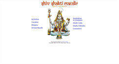 Desktop Screenshot of mandir.webmauritius.com